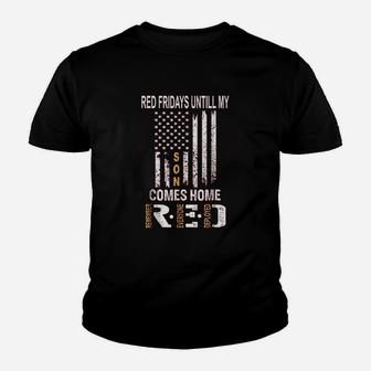 Red Friday Proud Mom Dad Parents Youth T-shirt | Crazezy DE