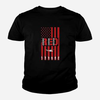 Red Friday Remember Everyone Youth T-shirt | Crazezy