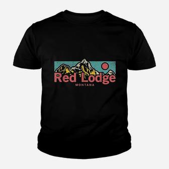 Red Lodge Montana Youth T-shirt | Crazezy AU