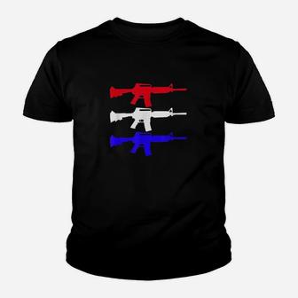 Red White N Blue Youth T-shirt | Crazezy DE