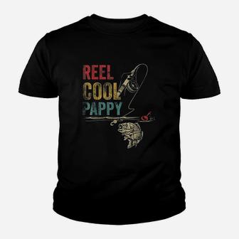 Reel Cool Pappy Fish Fishing Youth T-shirt | Crazezy DE