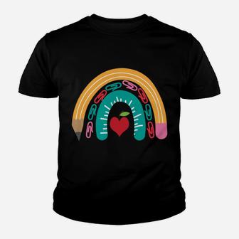 Related Arts Teacher, Funny Boho Rainbow For Teachers Youth T-shirt | Crazezy UK