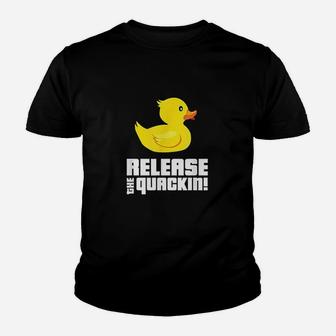 Release The Quackin Youth T-shirt | Crazezy UK