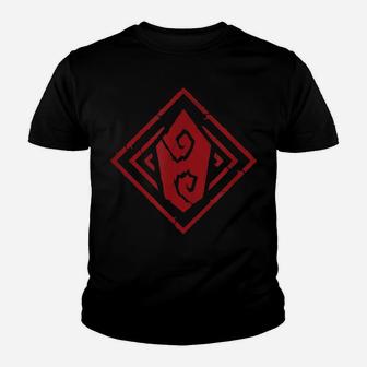 Remnant From Ashes Blood Red Sigil Multiplayer Pc Gamer Youth T-shirt | Crazezy