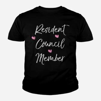 Resident Council Member Valentines Day Youth T-shirt - Monsterry DE