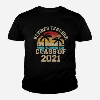 Retired Teacher Youth T-shirt | Crazezy