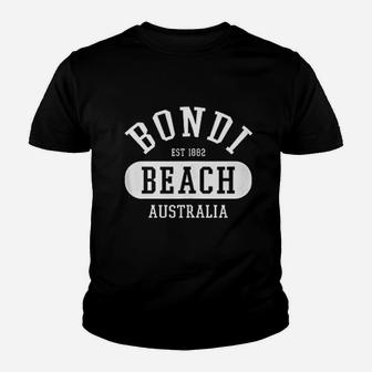 Retro Cool College Style Bondi Beach Australia Youth T-shirt | Crazezy UK