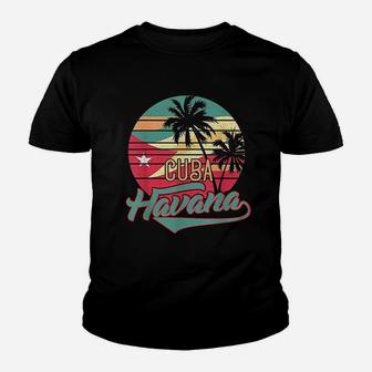Retro Havana Cuba Youth T-shirt | Crazezy CA