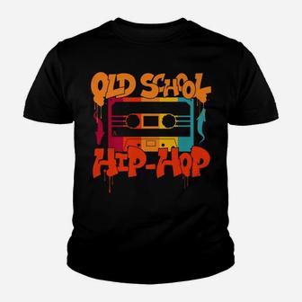 Retro Old School Hip Hop 80S 90S Graffiti Cassette Gift Youth T-shirt | Crazezy DE