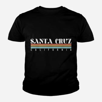 Retro Santa Cruz California Youth T-shirt | Crazezy
