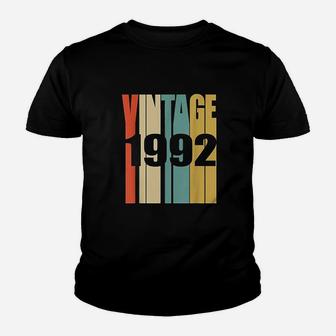 Retro Vintage 1992 29 Yrs Old Bday 29Th Birthday Youth T-shirt | Crazezy