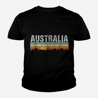 Retro Vintage Australia Tee Shirt Youth T-shirt | Crazezy AU