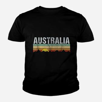 Retro Vintage Australia Youth T-shirt | Crazezy
