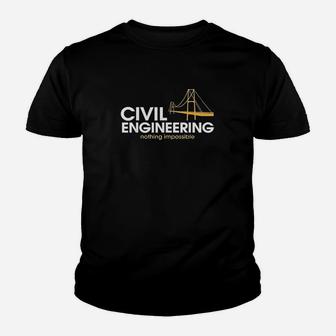 Retro Vintage Civil Engineer Costume Idea Youth T-shirt | Crazezy AU