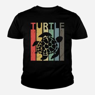 Retro Vintage Sea Turtle Lover Shirt Skip A Straw Ocean Gift Youth T-shirt | Crazezy