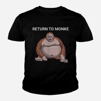 Return To Monkey Youth T-shirt | Crazezy UK