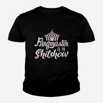 Ringmaster Of The Funny Parenting Youth T-shirt | Crazezy DE