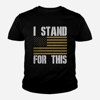 Rival Gear Baltimore Football I Stand For This Youth T-shirt - Thegiftio
