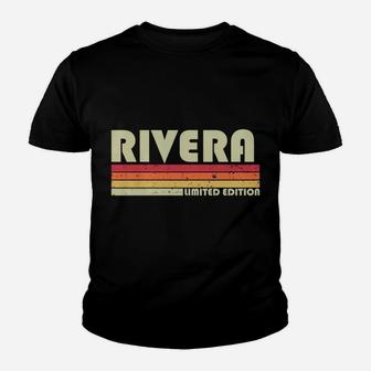 Rivera Surname Funny Retro Vintage 80S 90S Birthday Reunion Youth T-shirt | Crazezy AU