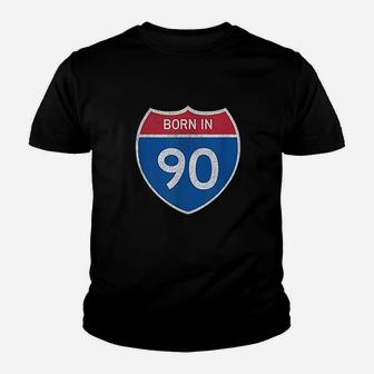 Road Sign 1990 Youth T-shirt | Crazezy CA