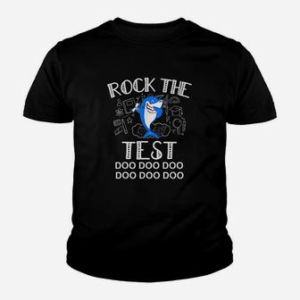 Rock The Test Funny School Professor Teacher Youth T-shirt | Crazezy UK
