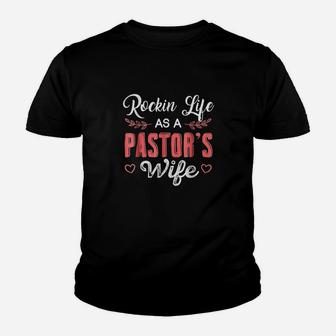 Rockin Life Pastors Wife Appreciation Gift Youth T-shirt | Crazezy UK