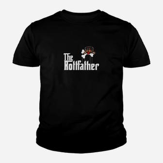Rottfather How To Train Rottweilers Rottie Dad Youth T-shirt | Crazezy AU