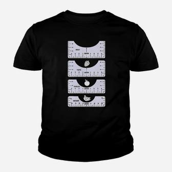 Ruler Guide Set For Alignment Youth T-shirt | Crazezy CA