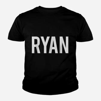 Ryan Cool New Funny Name Youth T-shirt - Thegiftio UK