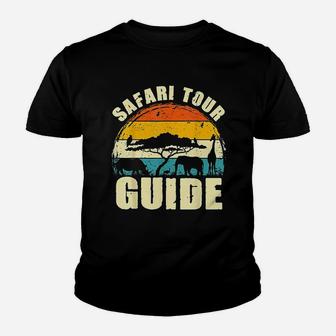 Safari Tour Guide Youth T-shirt | Crazezy DE
