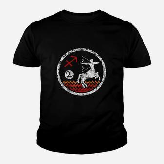 Sagittarius Zodiac Youth T-shirt | Crazezy AU