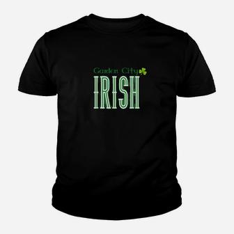 Saint Patricks Day Garden City Irish Youth T-shirt - Monsterry DE