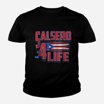 Salsero For Life Salsa Youth T-shirt | Crazezy