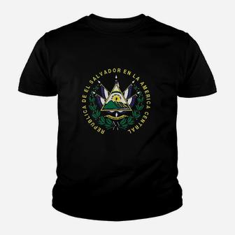 Salvador Coat Of Arms Juniors Youth T-shirt | Crazezy