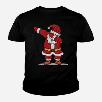 Santa Claus Dab Dabbing Christmas Xmas Gift Sweatshirt Youth T-shirt | Crazezy DE
