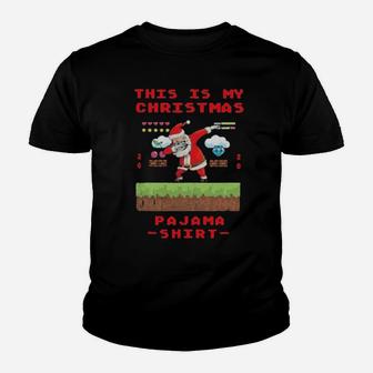 Santa Dabbing Youth T-shirt - Monsterry AU