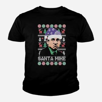Santa Mike Youth T-shirt - Monsterry AU