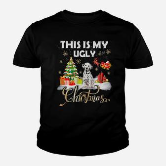 Santa Riding Dalmatian This Is My Youth T-shirt - Monsterry DE