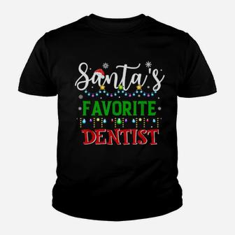Santa's Favorite Dentist Youth T-shirt - Monsterry UK