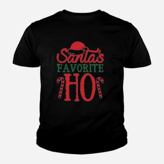 Santas Favorite Ho Youth T-shirt | Crazezy CA