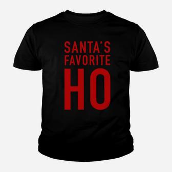 Santa's Favorite Ho Youth T-shirt - Monsterry DE
