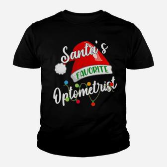 Santas Favorite Optometrist Youth T-shirt - Monsterry AU