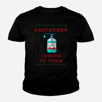 Santatizer Coming To Tour Youth T-shirt - Monsterry