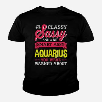 Sassy Aquarius Birthday Zodiac Sign Costume Men Women Youth T-shirt | Crazezy DE