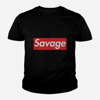 Savage Lit Youth T-shirt | Crazezy CA