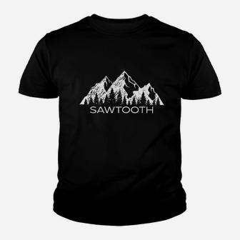 Sawtooth National Forest Idaho Youth T-shirt | Crazezy