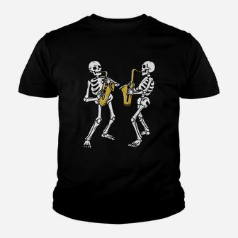 Saxophone Saxophonist Jazz Music Youth T-shirt - Thegiftio