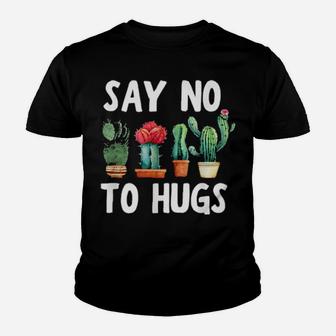 Say No To Hugs Youth T-shirt - Monsterry