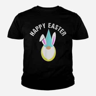 Scandinavian Easter Tomte Gnome Bunny Ears Tshirt Youth T-shirt | Crazezy