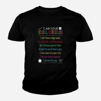 School Counselor Counseling Saying Youth T-shirt | Crazezy DE